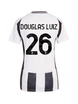 Billige Juventus Douglas Luiz #26 Hjemmedrakt Dame 2024-25 Kortermet